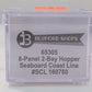 Bluford Shops 65305 N Seaboard Coast Line 8-Panel 2-Bay Hopper #160780