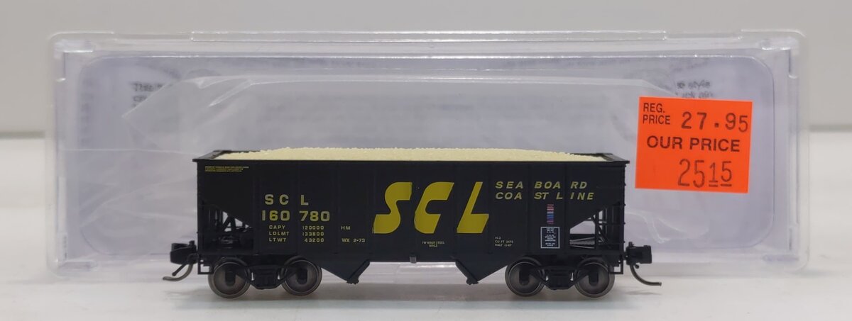 Bluford Shops 65305 N Seaboard Coast Line 8-Panel 2-Bay Hopper #160780
