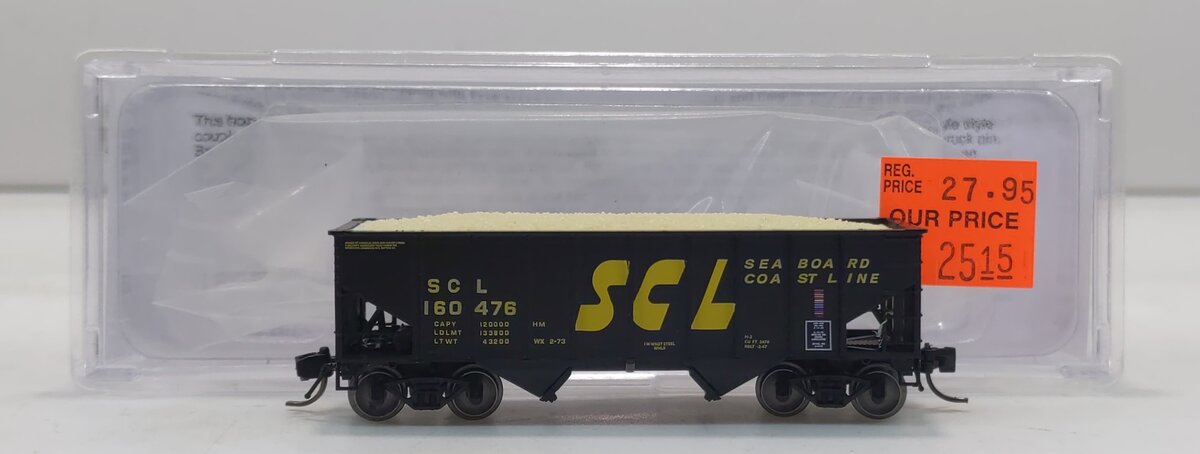 Bluford Shops 65301 N Seaboard Coast Line 8-Panel 2-Bay Hopper #160476