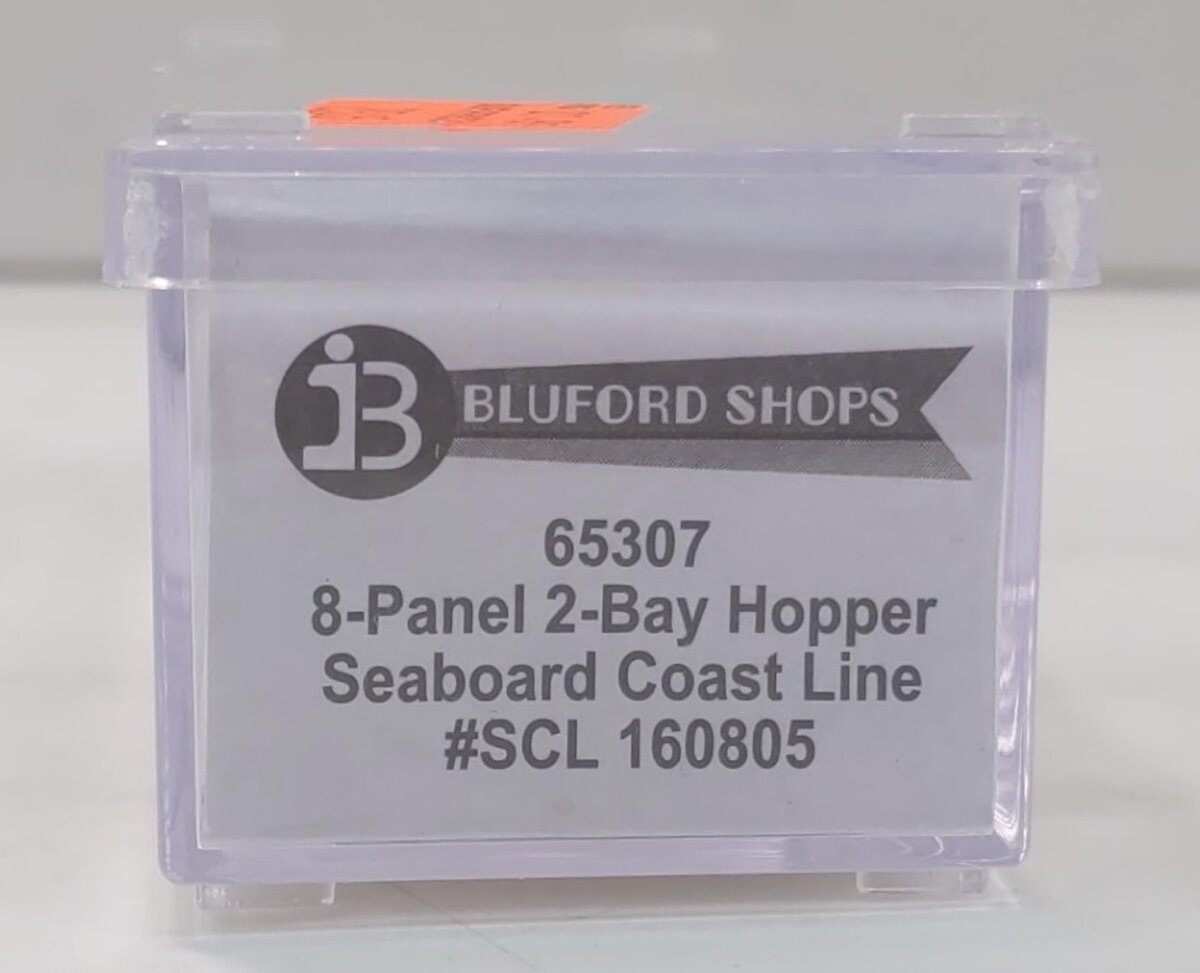 Bluford Shops 65307 N Seaboard Coast Line 8-Panel 2-Bay Hopper #160805