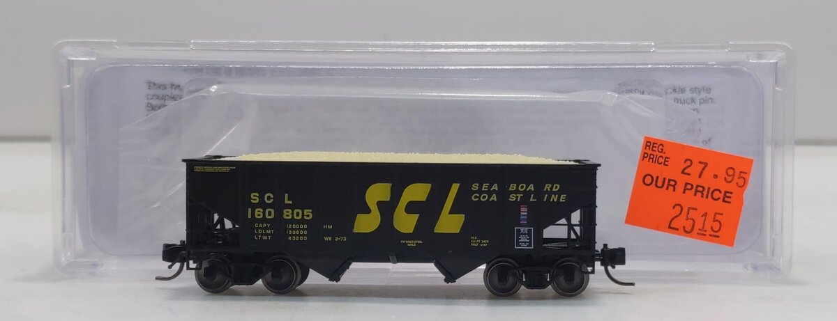 Bluford Shops 65307 N Seaboard Coast Line 8-Panel 2-Bay Hopper #160805