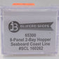 Bluford Shops 65300 N Seaboard Coast Line 8-Panel 2-Bay Hopper #160262