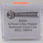 Bluford Shops 65304 N Seaboard Coast Line 8-Panel 2-Bay Hopper #160514