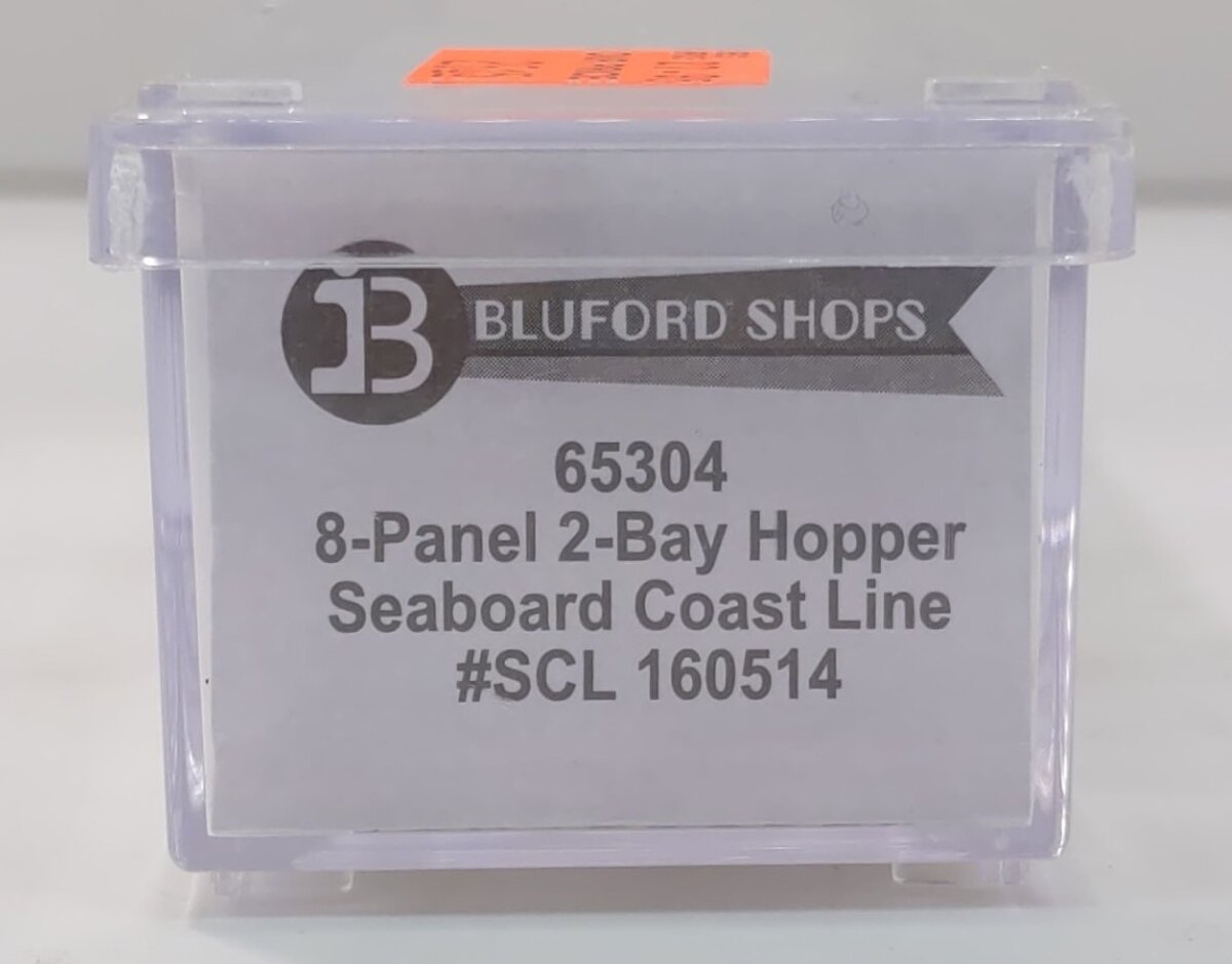 Bluford Shops 65304 N Seaboard Coast Line 8-Panel 2-Bay Hopper #160514
