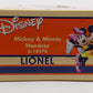 Lionel 6-18476 Disney Mickey and Minnie Handcar LN/Box