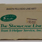 S-Helper Service 00079 S Gauge Soo Line PS-2 Covered 2-Bay Hopper #6877 LN/Box