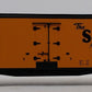 S-Helper 00716 S Gauge S.F.R.D "The Scout" 40' Wooden Billboard Reefer #22753 EX/Box