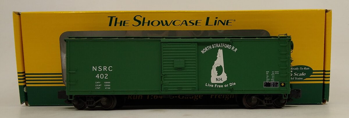 S-Helper Service 00806 S Gauge NRSC 40' Steel Re-Built Box Car #402 LN/Box