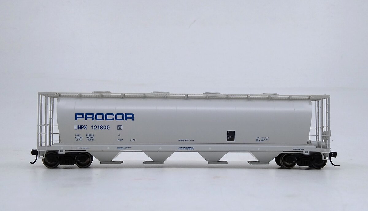 Walthers 910-7826 HO Procor/UNPX 59' Cylindrical Hopper #121800