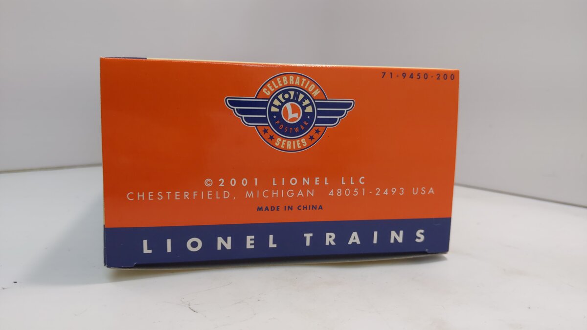 Lionel 6-26020 O Gauge PWC Flatcar with Operating Submarine #3830 LN/Box