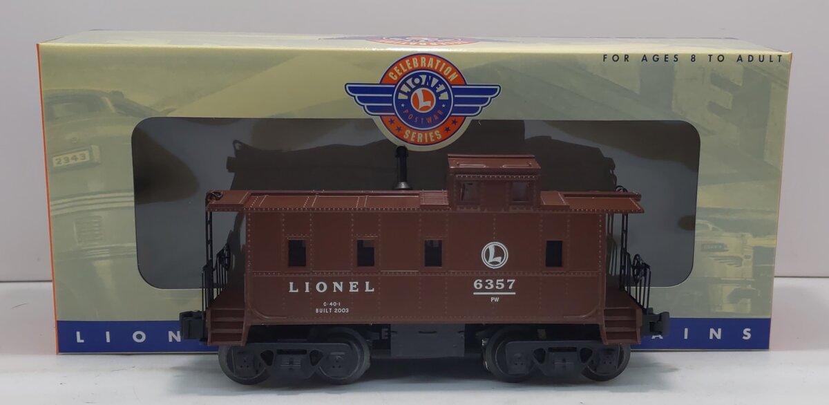Lionel 6-19797 O Gauge PWC Lighted Caboose #6357 LN/Box