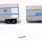 Athearn 73359 HO Santa Fe 45' Smooth Side Z-Van Trailers (2)