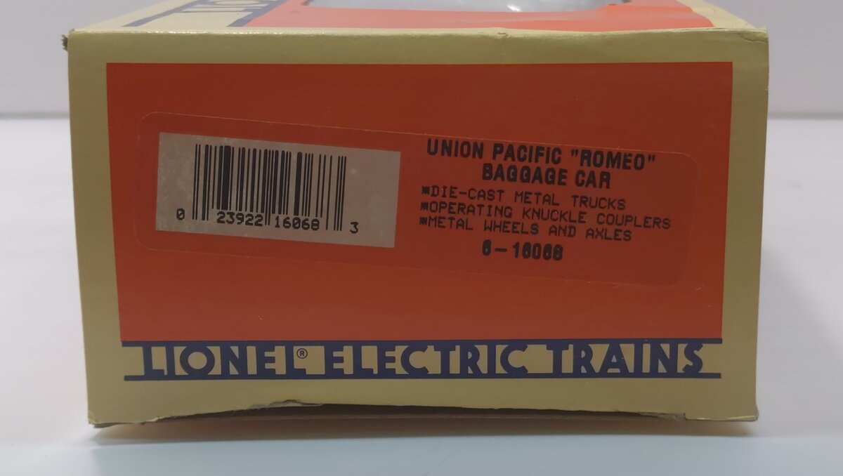 Lionel 6-16068 O Gauge Union Pacific 