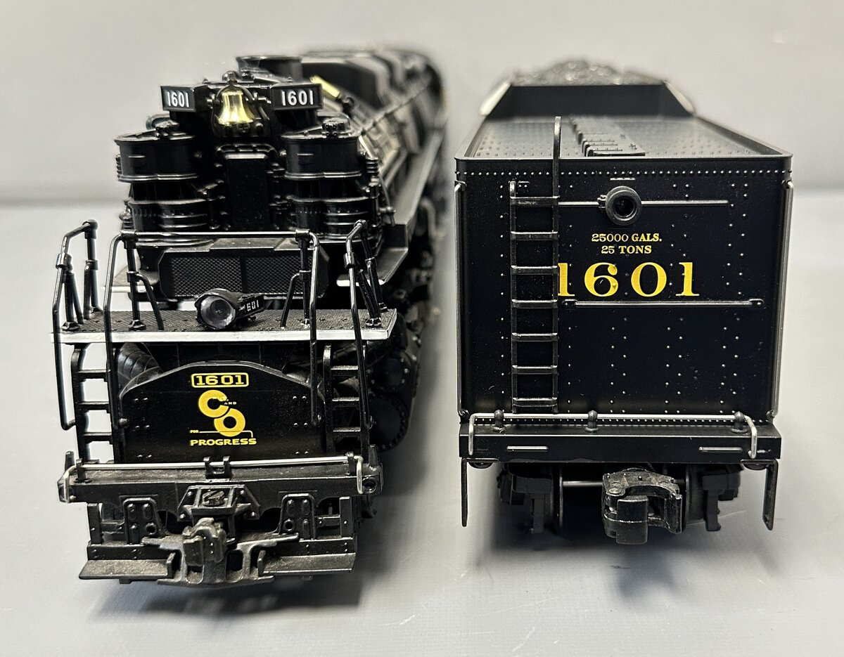 Lionel 6-28011 O-Gauge C&O 2-6-6-6 H6 Allegheny Steam Loco & Tender #1601 LN/Box