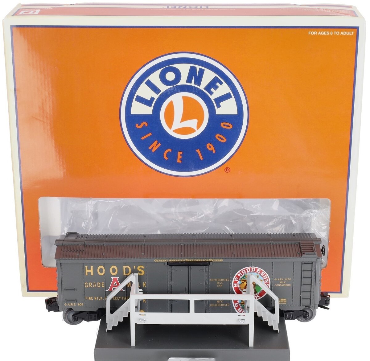 Lionel 6-19894 O Gauge Hood's Operating Milk Car NIB
