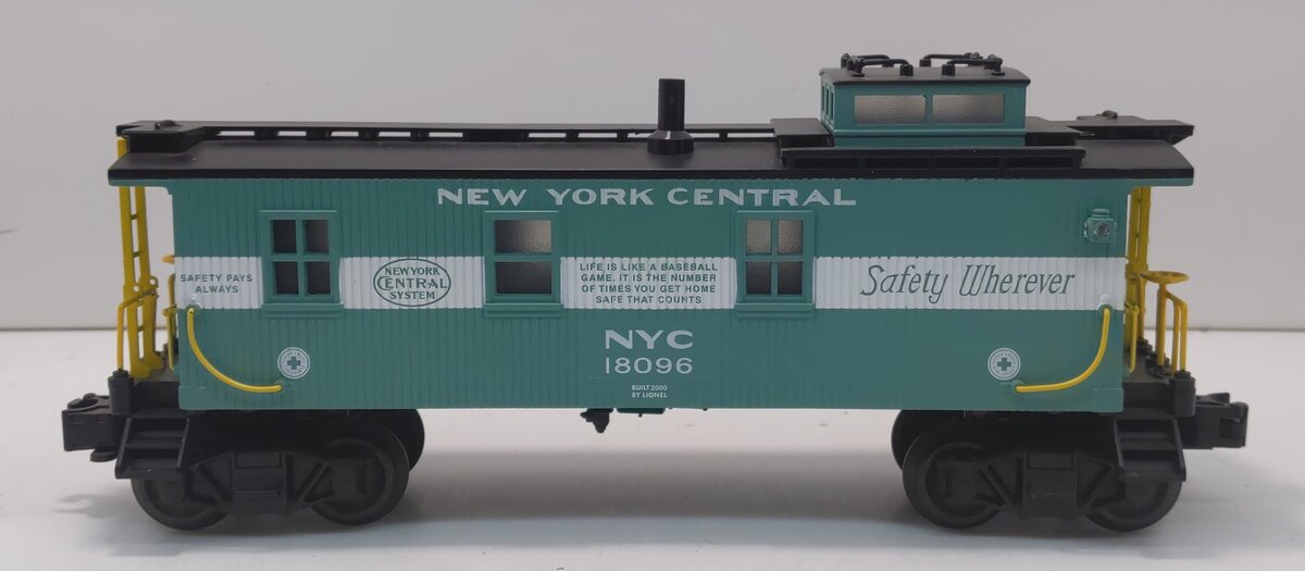 Lionel 6-17636 O Gauge New York Central Die-Cast Safety Caboose #18096 LN/Box