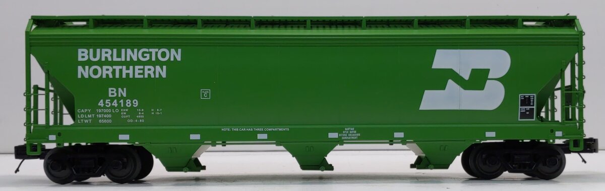MTH 20-97769 O Gauge Burlington Northern 3-Bay Hopper