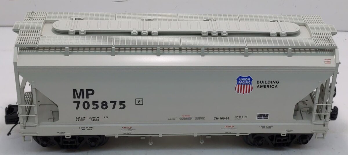 MTH 20-97827 O Missouri Pacific 2-Bay Centerflow Hopper Car #705853