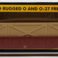 MTH 30-7208 O Gauge Union Pacific Gondola with 3 Crates #65239 EX/Box