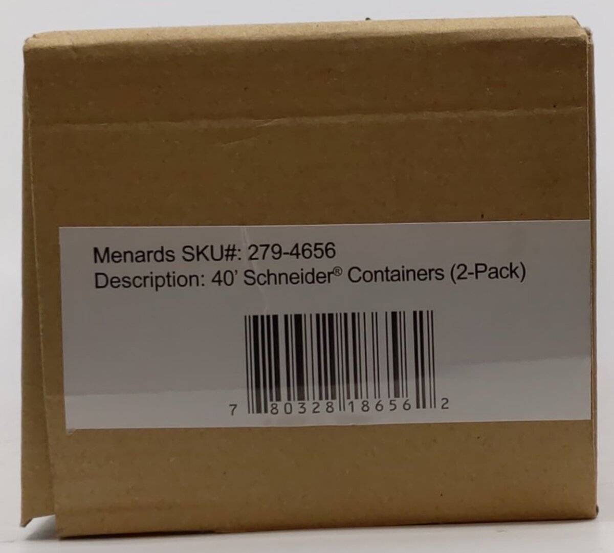 Menards 279-4656 O 40' Schneider Containers (Pack of 2)