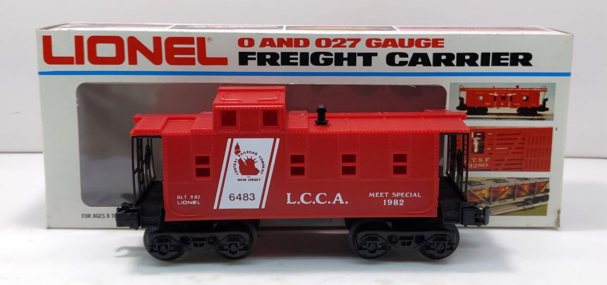 Lionel 6-6483 Jersey Central SP Type Caboose