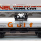 Lionel 6-6301 O Gauge Gulf Oil Single Dome Tank Car LN/Box