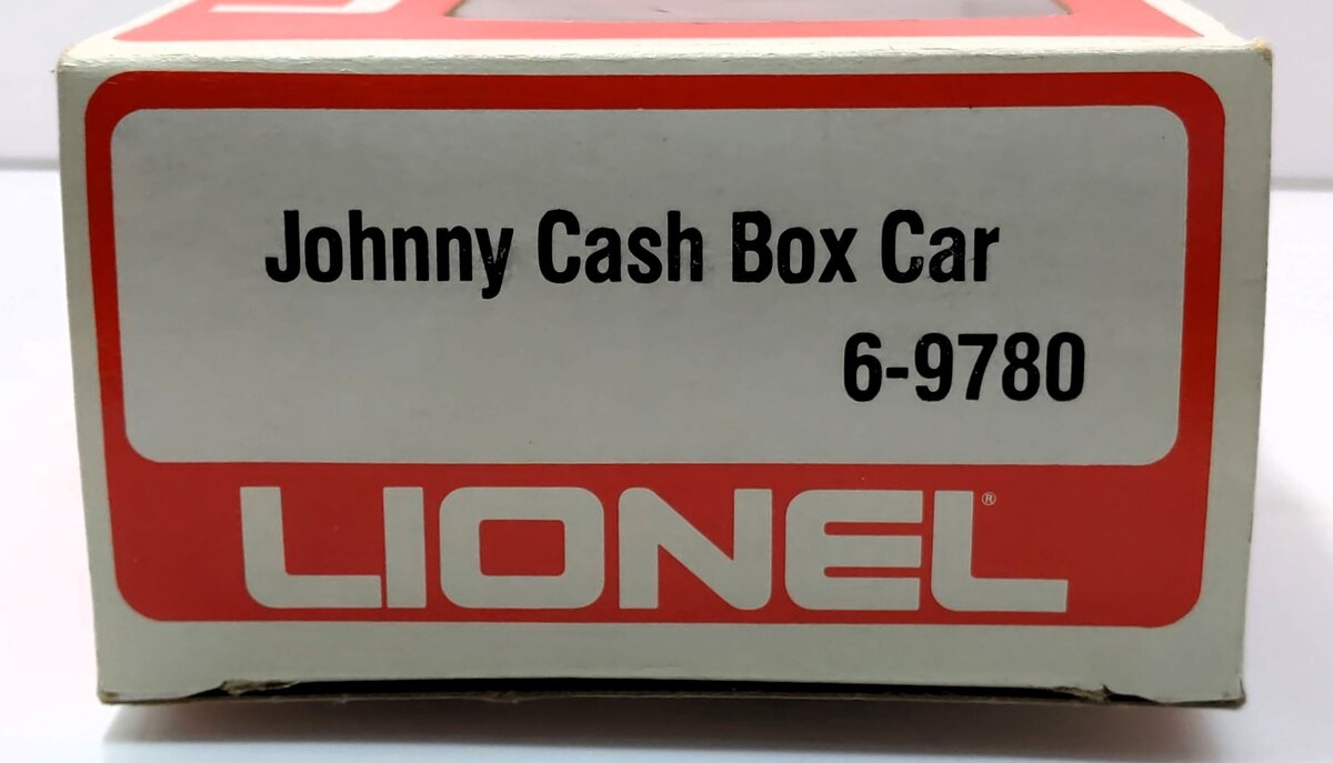 Lionel 6-9780 O Gauge Johnny Cash Boxcar LN/Box
