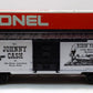 Lionel 6-9780 O Gauge Johnny Cash Boxcar LN/Box