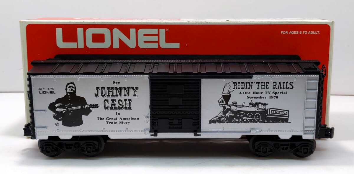 Lionel 6-9780 O Gauge Johnny Cash Boxcar LN/Box
