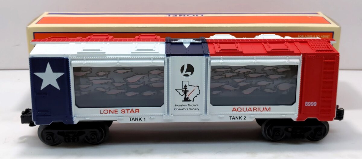 Lionel 6-8999 O Scale HTOS Aquarium Car #8999 LN/Box