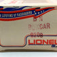 Lionel 6-9209 O Gauge Burlington Northern Boxcar LN/Box