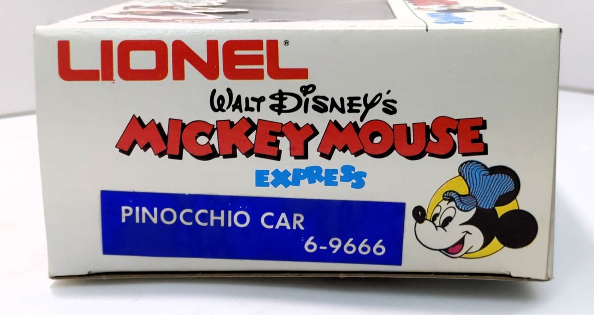 Lionel 6-9666 O Gauge Pinocchio Hi Cube Boxcar #9666 LN/Box