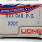 Lionel 6-9211 O Gauge Penn Central Boxcar