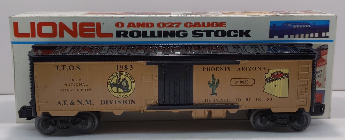 Lionel P9883 O Gauge TTOS National Convention Car LN/Box