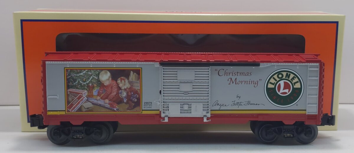 Lionel 6-29979 O Gauge Angela Trotta Thomas Christmas Morning Boxcar LN/Box