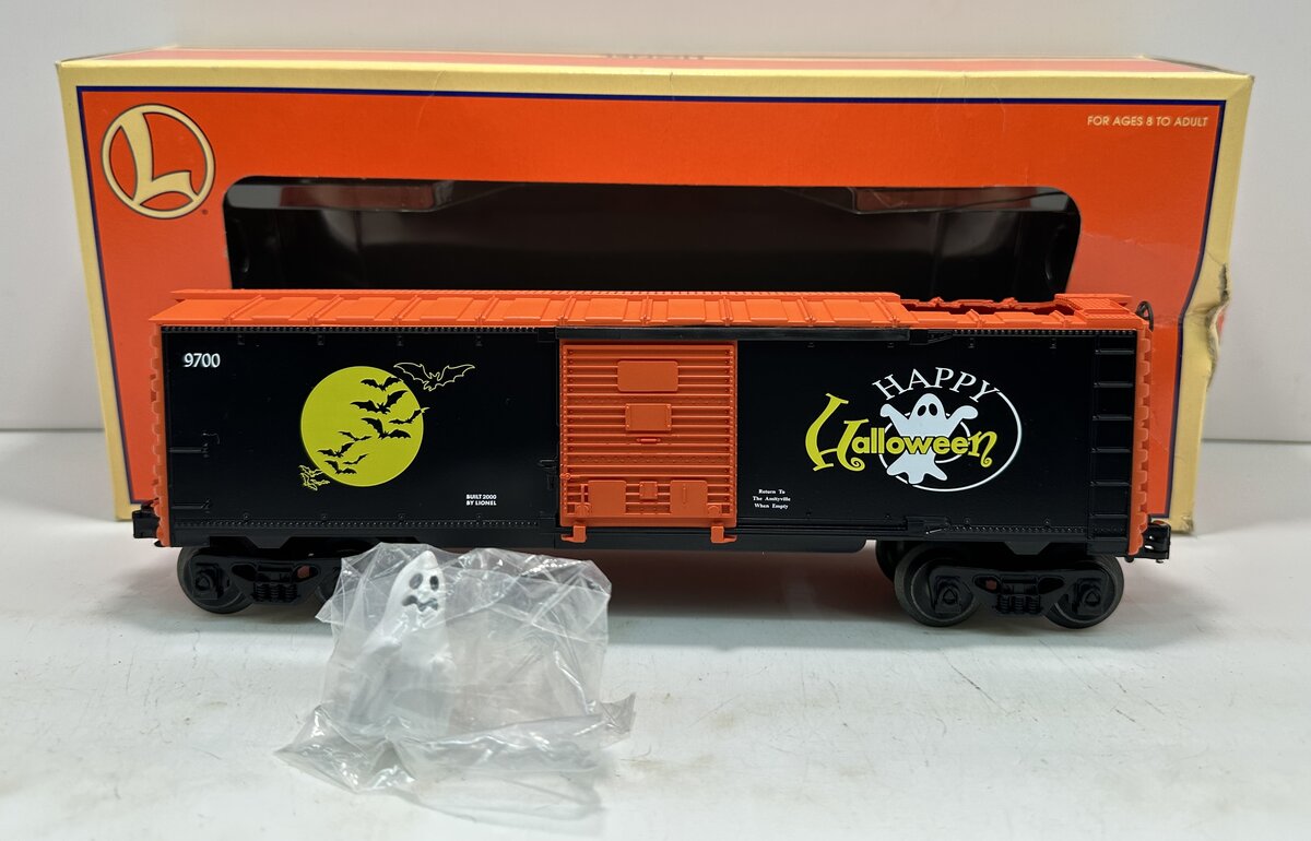 Lionel 6-26719 O Gauge Halloween Operating Bobbing Ghost Boxcar LN/Box