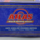 Atlas 6355-1 O Firestone GATX Airslide Covered Hopper #43434 (3 Rail)