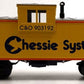 MTH 20-9104 O Gauge Chessie System Lighted Extended Vision Caboose #903192 NIB