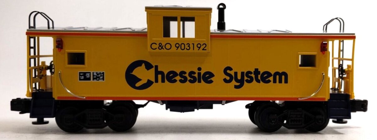 MTH 20-9104 O Gauge Chessie System Lighted Extended Vision Caboose #903192 NIB