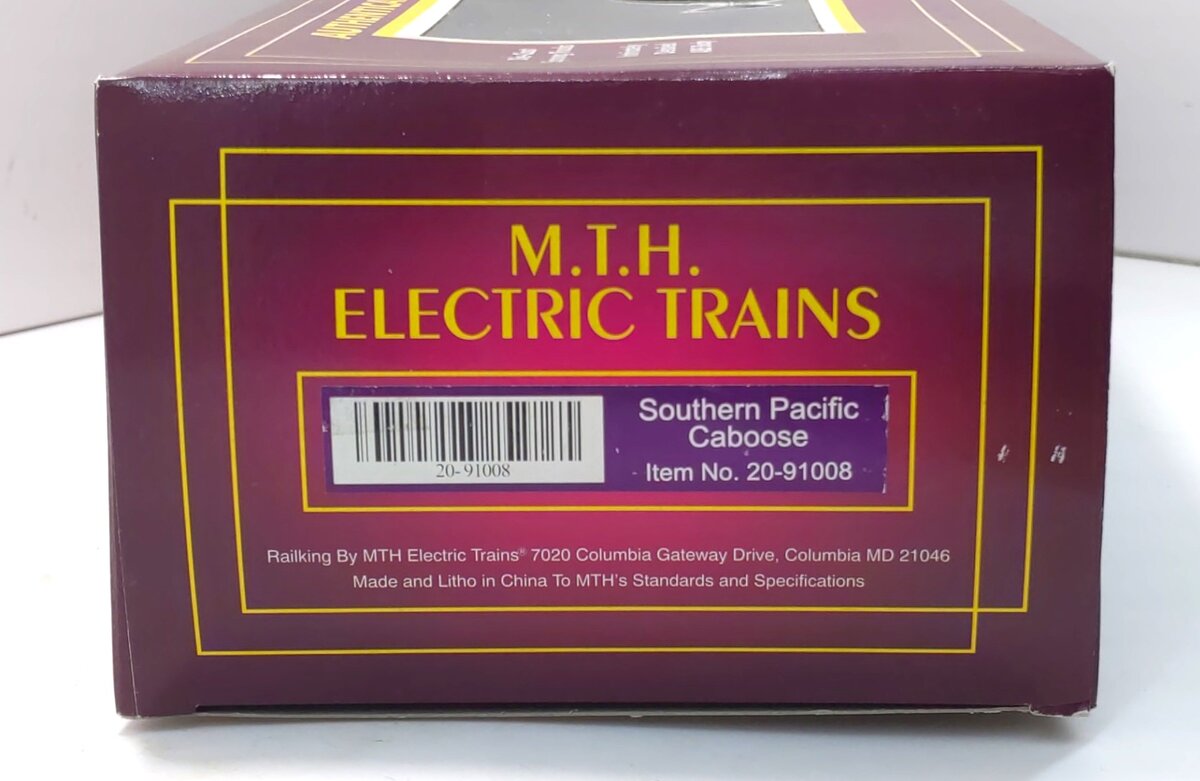 MTH 20-91008 O Gauge Southern Pacific Caboose #324 LN/Box