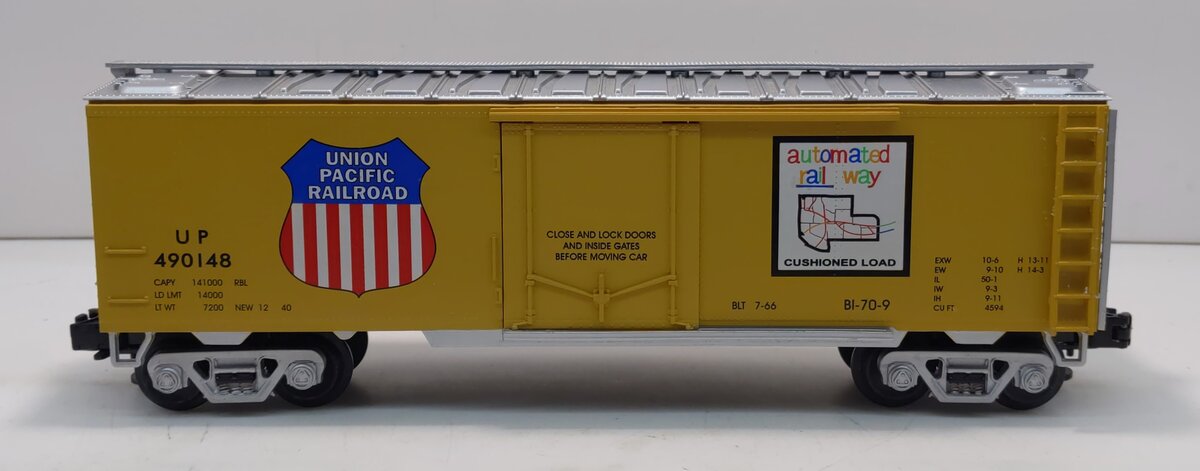 MTH 20-9405 O Gauge Union Pacific Refrigerator Car #490148 LN/Box