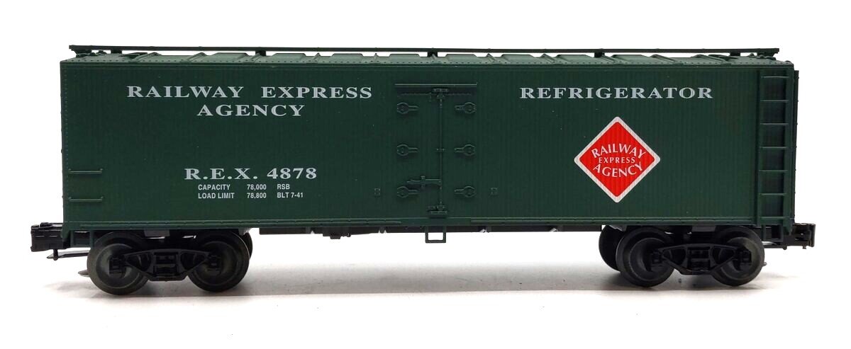 Crown 3000 O Railway Express Reefer Car #4878 LN/Box