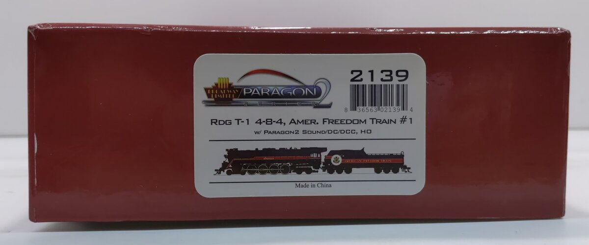 Broadway Limited 2139 HO Reading Class T-1 4-8-4 Paragon2™ #1