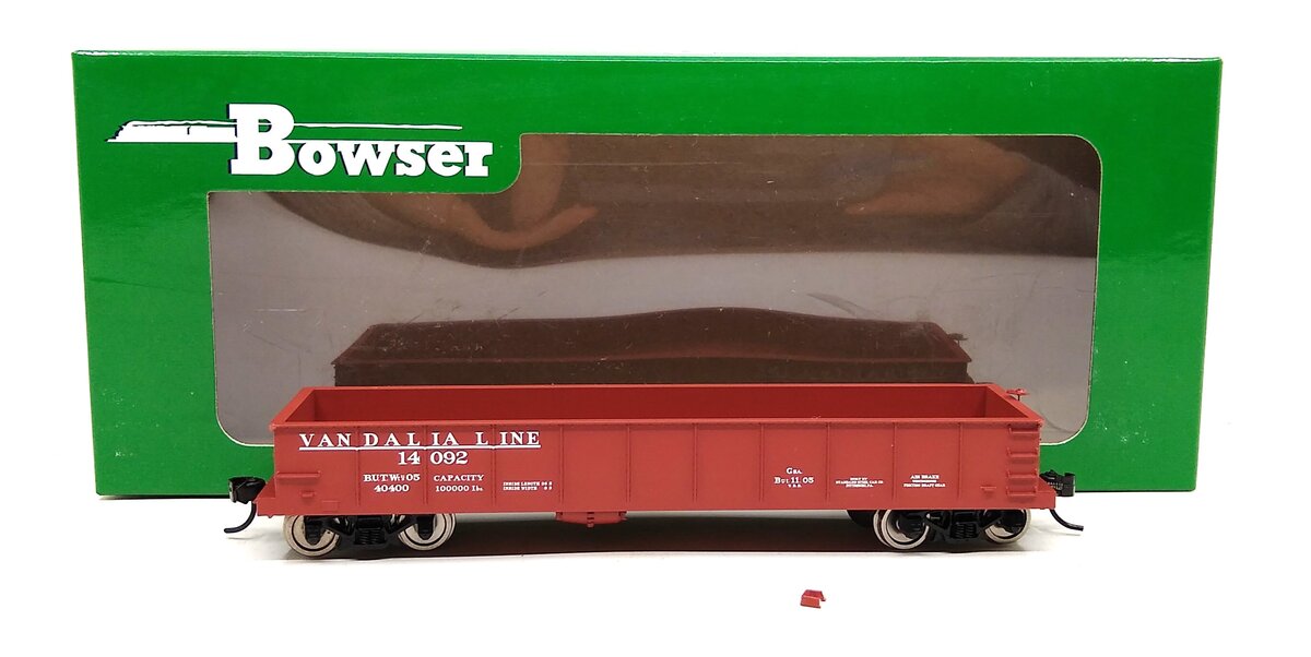 Bowser 42690 HO Vandalia Line GS 40' Gondola #14092