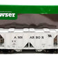 Bowser 42741 HO Ann Arbor 70-Ton 2-Bay Covered Hopper Ready-To-Run #26