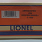 Lionel 6-3000 O Gauge LCCA Christmas Gondola NIB