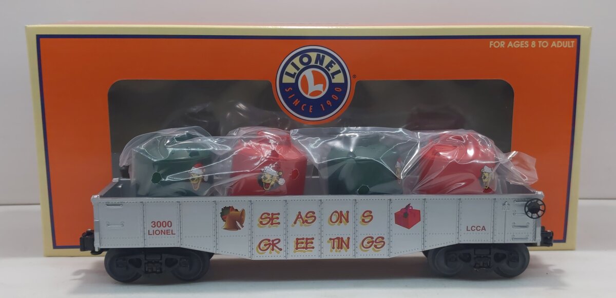 Lionel 6-3000 O Gauge LCCA Christmas Gondola NIB
