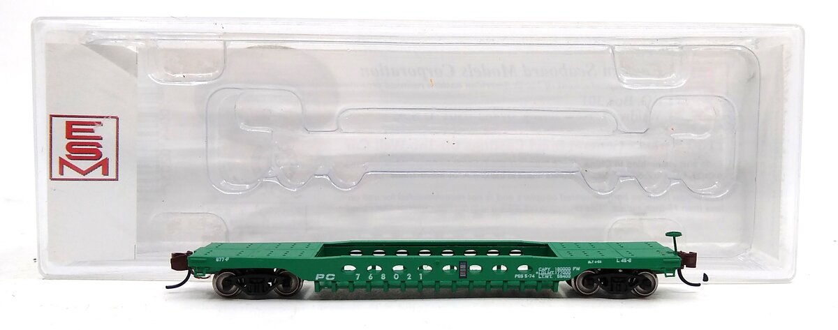 Eastern Seaboard Models 210401 N Penn Central GSC 60-Ton Well Car #768021