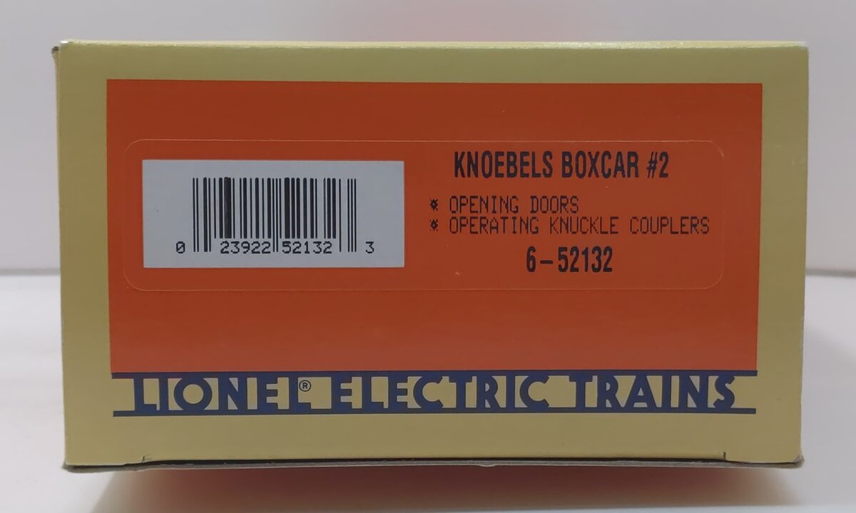 Lionel 6-52132 Knoebel's #2 Boxcar LN/Box