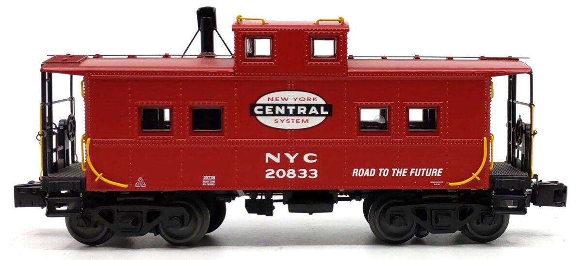 Lionel 6-29736 O Gauge New York Central Northeastern-Style Caboose #20833 LN/Box